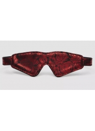 Двусторонняя красно-черная маска на глаза Reversible Faux Leather Blindfold - Fifty Shades of Grey - купить с доставкой в Кисловодске