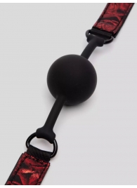 Кляп-шар на двусторонних ремешках Reversible Silicone Ball Gag - Fifty Shades of Grey - купить с доставкой в Кисловодске