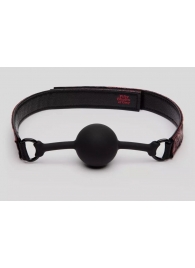 Кляп-шар на двусторонних ремешках Reversible Silicone Ball Gag - Fifty Shades of Grey - купить с доставкой в Кисловодске