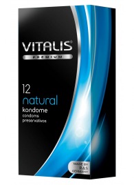 Классические презервативы VITALIS PREMIUM natural - 12 шт. - Vitalis - купить с доставкой в Кисловодске