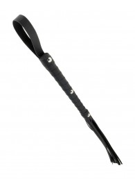 Чёрная плетка Deluxe Cat O  Nine - 62 см. - Pipedream - купить с доставкой в Кисловодске