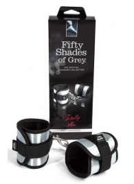 Серо-черные наручники Totally His - Fifty Shades of Grey - купить с доставкой в Кисловодске