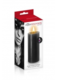 Черная низкотемпературная свеча для ваксплея - Fetish Tentation - купить с доставкой в Кисловодске