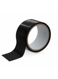 Черный скотч для фиксации - 15 м. - Fetish Tentation - купить с доставкой в Кисловодске