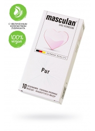Супертонкие презервативы Masculan Pur - 10 шт. - Masculan - купить с доставкой в Кисловодске