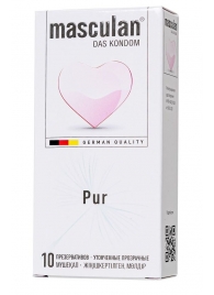 Супертонкие презервативы Masculan Pur - 10 шт. - Masculan - купить с доставкой в Кисловодске