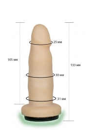 Телесная насадка Harness - 13,3 см. - LOVETOY (А-Полимер) - купить с доставкой в Кисловодске