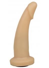 Телесная гладкая насадка Harness - 14,7 см. - LOVETOY (А-Полимер) - купить с доставкой в Кисловодске