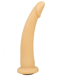 Телесная гладкая насадка-фаллоимитатор Harness - 20 см. - LOVETOY (А-Полимер) - купить с доставкой в Кисловодске