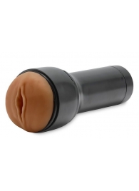 Коричневый мастурбатор-вагина Feel Stroker - Kiiroo - в Кисловодске купить с доставкой