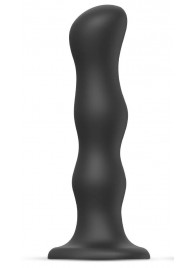 Черная насадка Strap-On-Me Dildo Geisha Balls size XL - Strap-on-me - купить с доставкой в Кисловодске