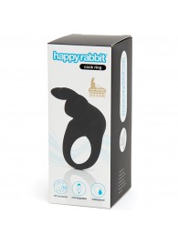 Черное эрекционное виброкольцо Happy Rabbit Rechargeable Rabbit Cock Ring - Happy Rabbit - в Кисловодске купить с доставкой