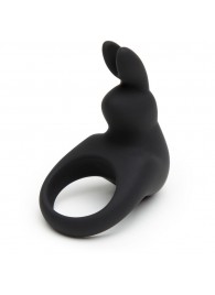 Черное эрекционное виброкольцо Happy Rabbit Rechargeable Rabbit Cock Ring - Happy Rabbit - в Кисловодске купить с доставкой