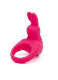 Розовое эрекционное виброкольцо Happy Rabbit Rechargeable Rabbit Cock Ring - Happy Rabbit - в Кисловодске купить с доставкой