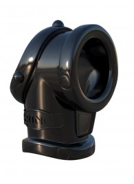 Черная насадка для пениса Cock Pipe with Ball-Stretcher - Pipedream - в Кисловодске купить с доставкой