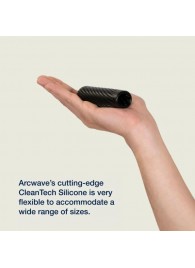 Черный двусторонний мастурбатор Arcwave Ghost Pocket Stroker - Arcwave - в Кисловодске купить с доставкой
