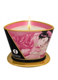 Массажная свеча Rose Petals с ароматом розы - 170 мл. - Shunga - купить с доставкой в Кисловодске