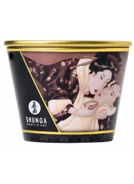 Массажная свеча Intoxicatin Chocolate с ароматом шоколада - 170 мл. - Shunga - купить с доставкой в Кисловодске