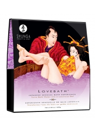 Соль для ванны Lovebath Sensual lotus, превращающая воду в гель - 650 гр. - Shunga - купить с доставкой в Кисловодске