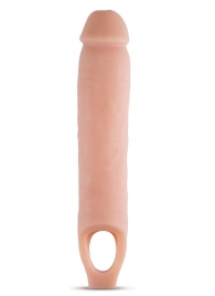 Телесная насадка на пенис 11.5 Inch Cock Sheath Penis Extender - 29,2 см. - Blush Novelties - в Кисловодске купить с доставкой