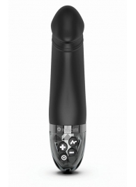 Черный вибратор с электростимуляцией Real Deal Neal - 16,5 см. - MyStim - купить с доставкой в Кисловодске