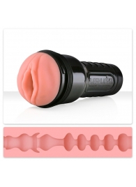 Мастурбатор-вагина Fleshlight - Pink Lady Mini-Lotus - Fleshlight - в Кисловодске купить с доставкой