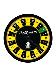 Настольная игра-рулетка Sex Roulette Kiss - Tease&Please - купить с доставкой в Кисловодске