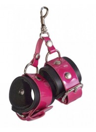 Розово-черный брелок  Наручники - Sitabella - купить с доставкой в Кисловодске