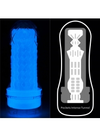 Светящийся в темноте мастурбатор Lumino Play Masturbator Pocketed - Lovetoy - в Кисловодске купить с доставкой