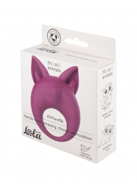 Фиолетовое перезаряжаемое эрекционное кольцо Kitten Kiki - Lola Games - в Кисловодске купить с доставкой