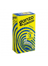 Классические презервативы с обильной смазкой Ganzo Classic - 15 шт. - Ganzo - купить с доставкой в Кисловодске