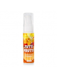 Интимный гель на водной основе Tutti-Frutti  Ванильный пудинг  - 30 гр. - Биоритм - купить с доставкой в Кисловодске