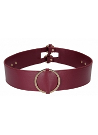 Бордовый ремень Halo Waist Belt - размер L-XL - Shots Media BV - купить с доставкой в Кисловодске
