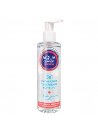 Гель-лубрикант на водной основе Aqua Comfort Aroma с ароматом персика - 195 гр. - Биоритм - купить с доставкой в Кисловодске