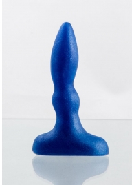 Синий анальный стимулятор Beginners p-spot massager - 11 см. - Lola Games - в Кисловодске купить с доставкой