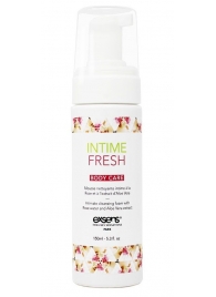 Органическая интимная очищающая пенка Intime Fresh - 150 мл. - Exsens - купить с доставкой в Кисловодске