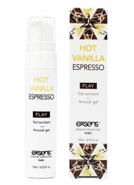 Возбуждающий гель Hot Vanilla Espresso Arousal Gel - 15 мл. - Exsens - купить с доставкой в Кисловодске