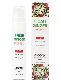 Возбуждающий гель Fresh Ginger Lychee Arousal Gel - 15 мл. - Exsens - купить с доставкой в Кисловодске