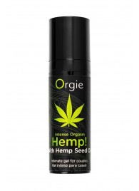 Возбуждающий интимный гель для пар ORGIE Hemp Intense Orgasm - 15 мл. - ORGIE - купить с доставкой в Кисловодске