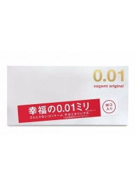 Ультратонкие презервативы Sagami Original 0.01 - 20 шт. - Sagami - купить с доставкой в Кисловодске