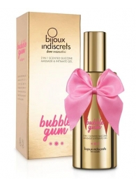 Гель с ароматом жвачки Bubblegum 2-in-1 Scented Silicone Massage And Intimate Gel - 100 мл. - Bijoux Indiscrets - купить с доставкой в Кисловодске