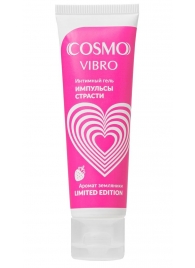 Возбуждающий гель на водно-силиконовой основе Cosmo Vibro с ароматом земляники - 50 гр. - Биоритм - купить с доставкой в Кисловодске