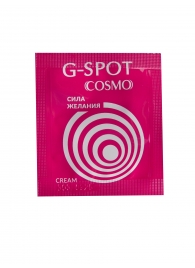 Стимулирующий интимный крем для женщин Cosmo G-spot - 2 гр. - Биоритм - купить с доставкой в Кисловодске