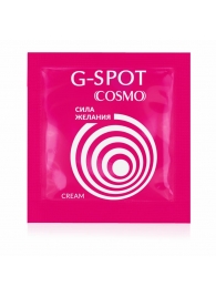 Стимулирующий интимный крем для женщин Cosmo G-spot - 2 гр. - Биоритм - купить с доставкой в Кисловодске