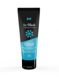Лубрикант на водной основе Ice Black с ледяным эффектом - 50 мл. - INTT - купить с доставкой в Кисловодске