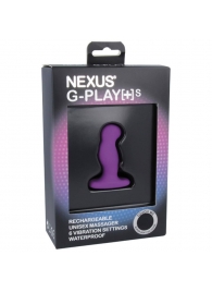 Фиолетовая вибровтулка Nexus G-Play+ S - Nexus Range - в Кисловодске купить с доставкой
