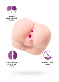 Реалистичный мастурбатор Paula с 2 любовными тоннелями - ToyFa - в Кисловодске купить с доставкой