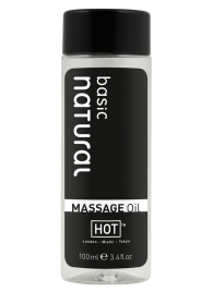 Массажное масло для тела Natural Basic - 100 мл. - HOT - купить с доставкой в Кисловодске