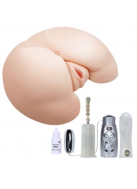 Вибрирующий мастурбатор-попка с ротацией и пультом управления - Baile - в Кисловодске купить с доставкой