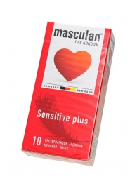 Презервативы Masculan Sensitive plus - 10 шт. - Masculan - купить с доставкой в Кисловодске